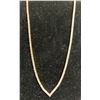 Image 1 : *NEW* 18K GOLD PLATED 2.5MM PRINCESS CUT SIMULATED DIAMOND (CZ) TENNIS NECKLACE: 18" LONG