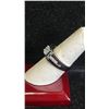 Image 2 : *NEW* PLATINUM PLATED 1CT SIMULATED DIAMOND (CZ) MAN'S RING - RESIZEABLE