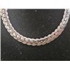 Image 2 : *NEW* PLATINUM PLATED 7.5MM TRIPLE TWISTED SERPENTINE NECKLACE: 23.5" LONG