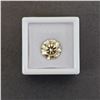 Image 2 : *NEW8 4CT CHAMPAGNE MOISSANITE LAB DIAMOND: ROUND BRILLIANT CUT - VVS1 - GRA REPORT