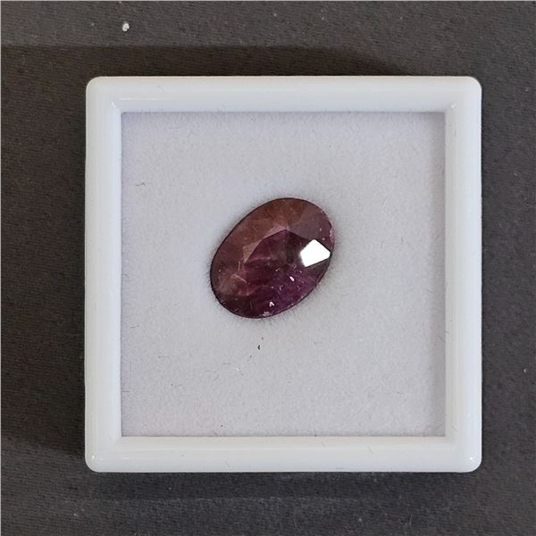 *NEW* 7.6CT OVAL CUT NATURAL RUBY: UNTREATED (10.4MM X 14.2MM)