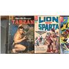 Image 2 : (13) ASSORTED VINTAGE DELL COMICS: TARZAN, OUTER LIMITS, TOKA, TREASURE ISLAND, MIGHTY MOUSE & MORE