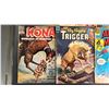 Image 7 : (13) ASSORTED VINTAGE DELL COMICS: TARZAN, OUTER LIMITS, TOKA, TREASURE ISLAND, MIGHTY MOUSE & MORE