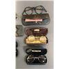 Image 3 : (5) PAIRS OF VINTAGE EYEGLASSES & VINTAGE CLIP ON SUNGLASSES