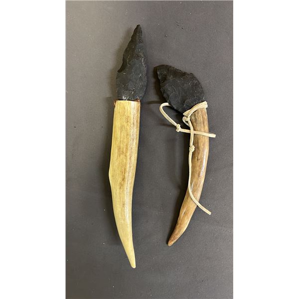 (2) FIRST NATIONS KNIVES