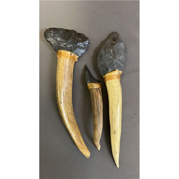 (3) FIRST NATIONS KNIVES