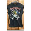 Image 1 : VINTAGE SIZE SMALL IRON MAIDEN WORLD PIECE TOUR '83 T-SHIRT