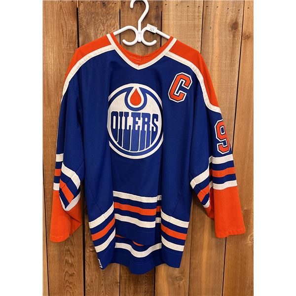 VINTAGE SIZE XL GRETZKY #99 EDMONTON OILERS JERSEY