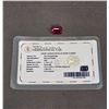 Image 2 : 7.6 CT EMERALD CUT NATURAL RUBY WITH IGL CERTIFICATE: 11.5MM X 8.9MM X 7.8MM