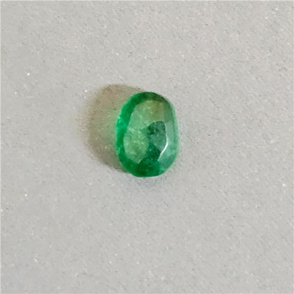 19.65 CT OVAL CUT NATURAL EMERALD WITH EGL CERTIFICATE: 17MM X 12MM 10MM