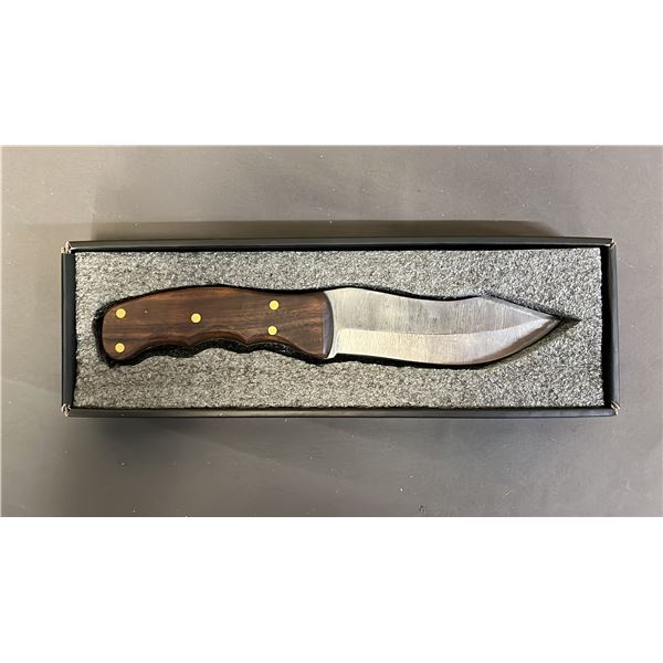 5" DAMASCUS STEEL HUNTING KNIFE