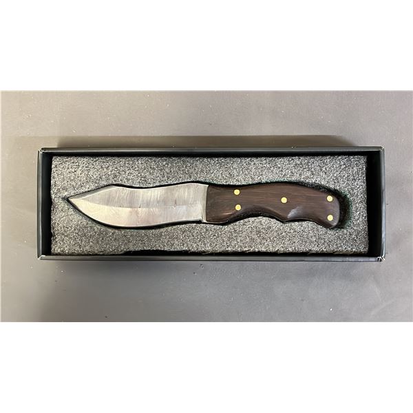 5" DAMASCUS STEEL HUNTING KNIFE
