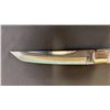 Image 3 : 7" TAYLOR/SETO 440 STAINLESS STEEL HUNTING KNIFE WITH LEATHER SHEATH
