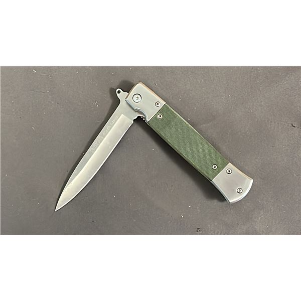 SOG TANTO 440 STEEL FOLDING KNIFE WITH 4" BLADE