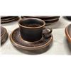 Image 7 : 40+ PIECES OF VINTAGE ARABIA FINLAND "RUSKA" STONEWARE