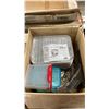 Image 3 : (2) BOXES OF ASSORTED PLASTIC CONTAINERS, HAMILTON BEACH DEHYDRATOR, HANGING METAL BASKET & MORE
