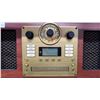 Image 2 : SYLVANIA NOSTALGIC 7-IN-1 WOOD TURNTABLE WITH BLUETOOTH