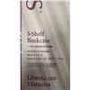 Image 3 : SAUDER BEGINNINGS 3-SHELF BOOKCASE: OREGON OAK FINISH *IN BOX*
