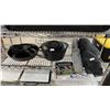 Image 1 : SHELF OF ASSORTED CAST IRON COOKWARE & NO-SLIP MATS