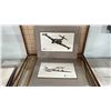 Image 5 : LARGE HARD SIDE PORTFOLIO CASE & CONTENTS: ANIMAL PRINTS, AVIATION PRINTS & MORE