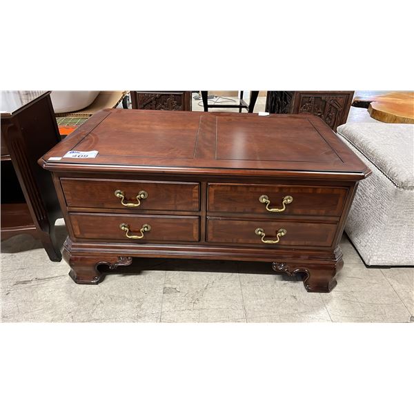 FINE FURNITURE DESIGN WOOD CHIPPENDALE STYLE CHEST OF DRAWERS