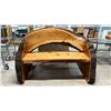 Image 1 : RUSTIC LIVE EDGE WOOD BENCH
