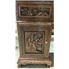 Image 15 : INTRICATELY CARVED ASIAN WOOD DESK WITH CHAIR