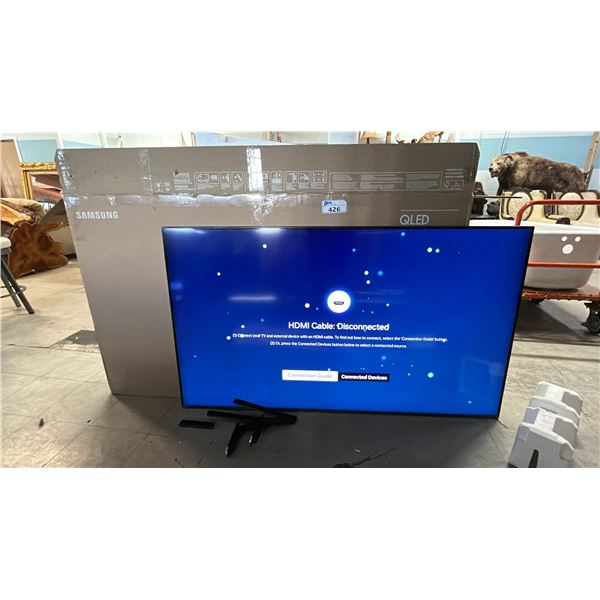 SAMSUNG 70" Q80D QLED 4K SMART TV WITH STAND & REMOTE: *BOX INCLUDED*