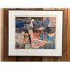 Image 1 : "FOR THE BIRDS" FRAMED LIMITED EDITION 16/30 PRINT BY AUDIE C. WICHERTS 1981