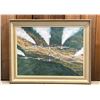 Image 1 : FRAMED 1978 SNOWBIRDS PRINT SIGNED WRAGG