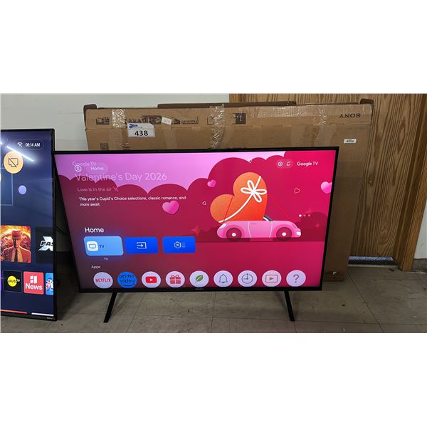 SONY BRAVIA 3 43" K43S30 HDR 4K ULTRA HDR SMART TV WITH STAND, REMOTE & BOX