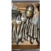 Image 3 : COLLECTION OF ASSORTED VINTAGE FLATWARE