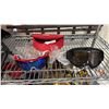 Image 3 : SHELF OF ASSORTED ITEMS INCLUDING; OGIO FLIGHT VEST, BLIZ SKI GLASSES & SPY SKI GOGGLES