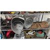 Image 1 : SHELF OF ASSORTED ITEMS INCLUDING; THERMAL INSULATION MATERIAL, AMERICAN TOURISTER BAG & MORE