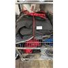 Image 2 : SHELF OF ASSORTED ITEMS INCLUDING; THERMAL INSULATION MATERIAL, AMERICAN TOURISTER BAG & MORE