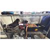 Image 1 : SHELF OF ASSORTED ITEMS INCLUDING; BELTS, BAGS, TOOLS & MORE