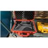 Image 2 : SHELF OF ASSORTED ITEMS INCLUDING; 2 ASSORTED PELICAN CASES & VINTAGE LEATHER BRIEFCASE
