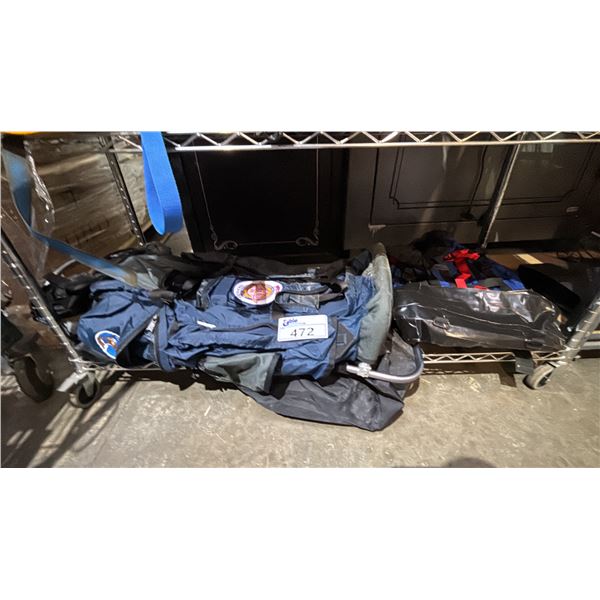 2 HIKING BACKPACKS