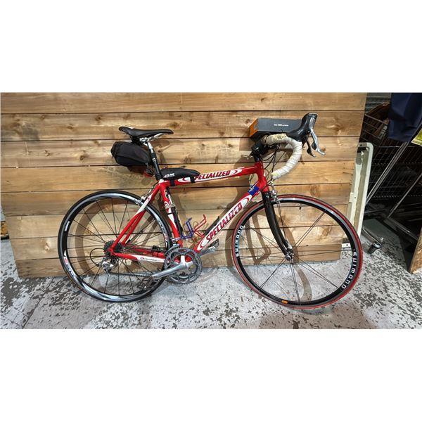 SPECIALIZED COLUMBUS SQUADRA CORSE 2- SPEED BIKE WITH FENIX BIKE LIGHT