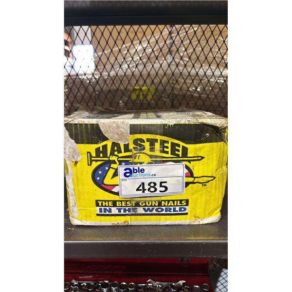 BOX OF HALSTEEL 1/4" X .131" GALVANIZED NAILS