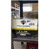 Image 1 : BOX OF IMPACT FASTENERS DIAMOND DRIVEN BRIGHT DRIVE SCREW 3" X .120 PLASTIC STRIP ROUND HEAD NAILS