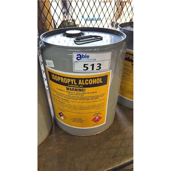 5 GALLON PAIL OF ISOPROPYL ALCOHOL