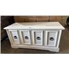Image 1 : HUPPE VINTAGE WOOD CHEST 40" X 17" X 19" (NO KEY)