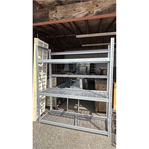 3-TIER METAL SHELVING UNIT