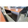Image 1 : 3-DRAWER WOOD EXECUTIVE DESK 72" X 36" X 30"