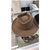 Image 2 : STETSON COWBOY HAT & AKUBRA STOCKMAN HAT