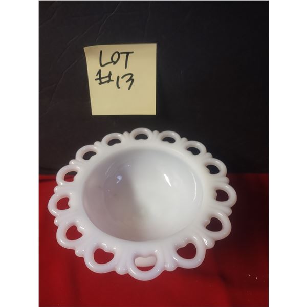 Milk White Candy Dish