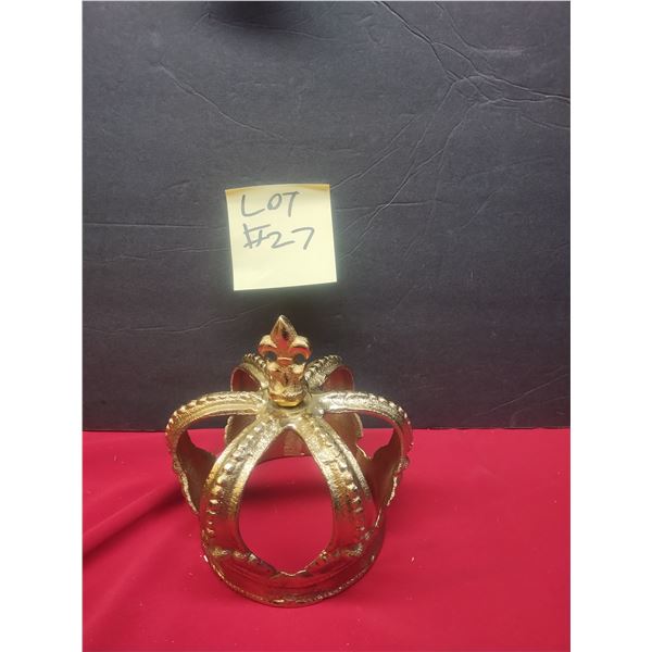 Hand Forged Metal Crown