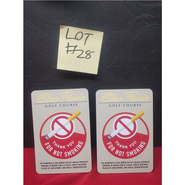 Eden Prairie No Smoking Signs