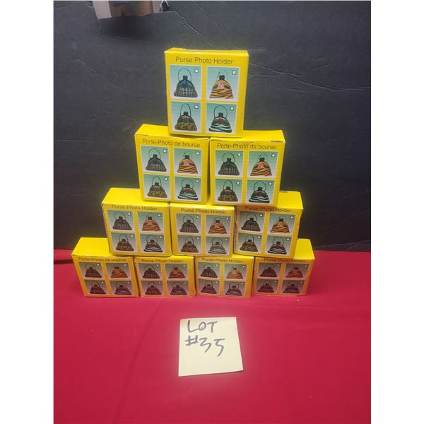 Purse Photo Holder Lot 4